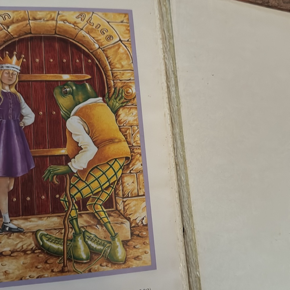 Vintage 1987 Printing Alice’s Adventures in Wonderland by Lewis Carrol - Picture 5 of 8